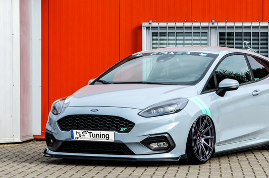 CUP Frontspoilerlippe ABS Ford Fiesta ST, MK8, JHH ab Bj.: 2018- Schwarz Matt