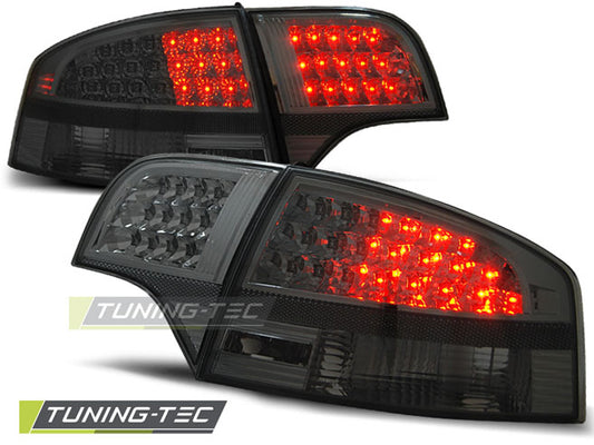 Tuning-Tec LED Rückleuchten für Audi A4 B7 (8E) Limousine 04-08 schwarz/rauch