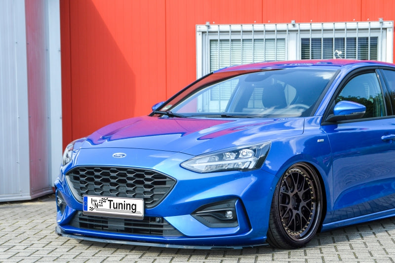 CUP Frontspoilerlippe ABS Ford Focus ST-Line , Typ: DEH Schwarz Glanz