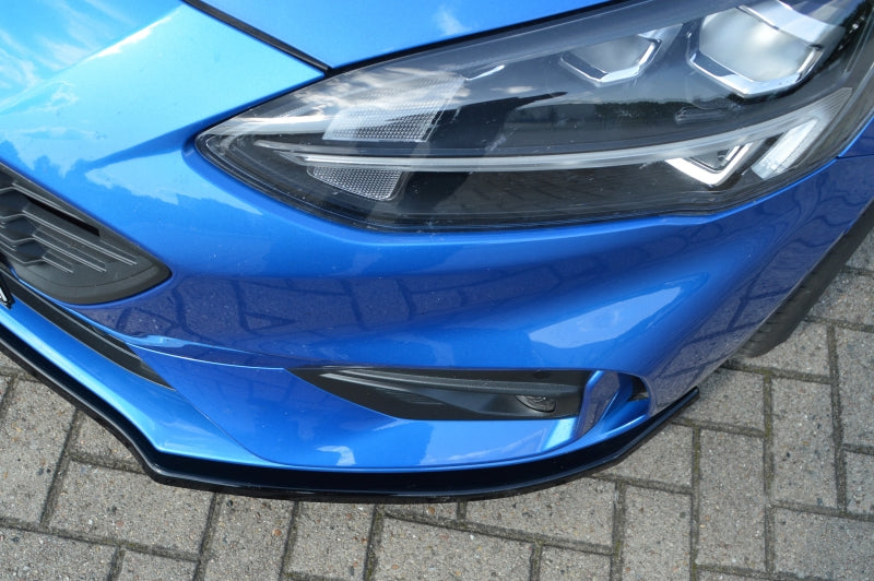 CUP Frontspoilerlippe ABS Ford Focus ST-Line , Typ: DEH Schwarz Glanz