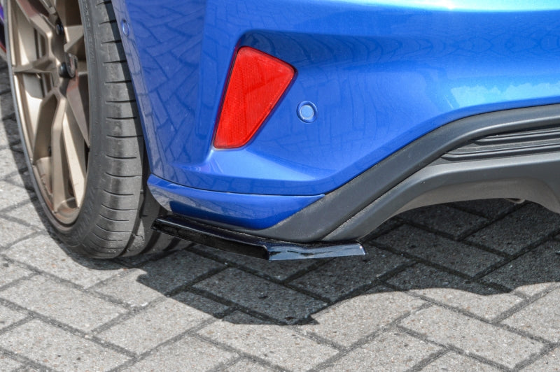 Heckansatz Seitenteile ABS Ford Focus ST-Line , Typ: DEH Schwarz Matt