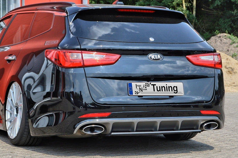 Heckansatz Heckdiffusor Kia Optima Sportwagon JF Bj.:2016-2018 Carbon