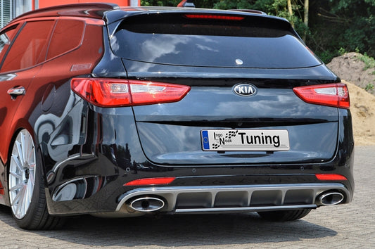 Heckansatz Heckdiffusor Kia Optima Sportwagon JF Bj.:2016-2018 Carbon
