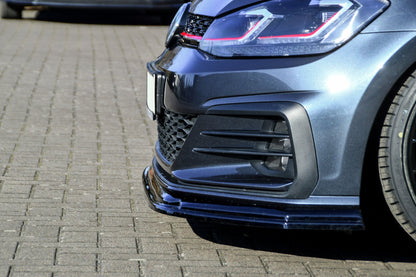 CUP Frontspoilerlippe ABS Volkswagen Golf 7 GTI + GTD Typ AU Carbon