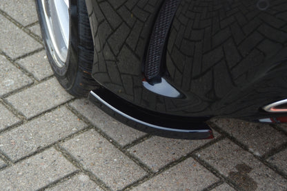 Heckansatz Seitenteile ABS Mercedes Benz CLA C117 / 245G Schwarz Glanz