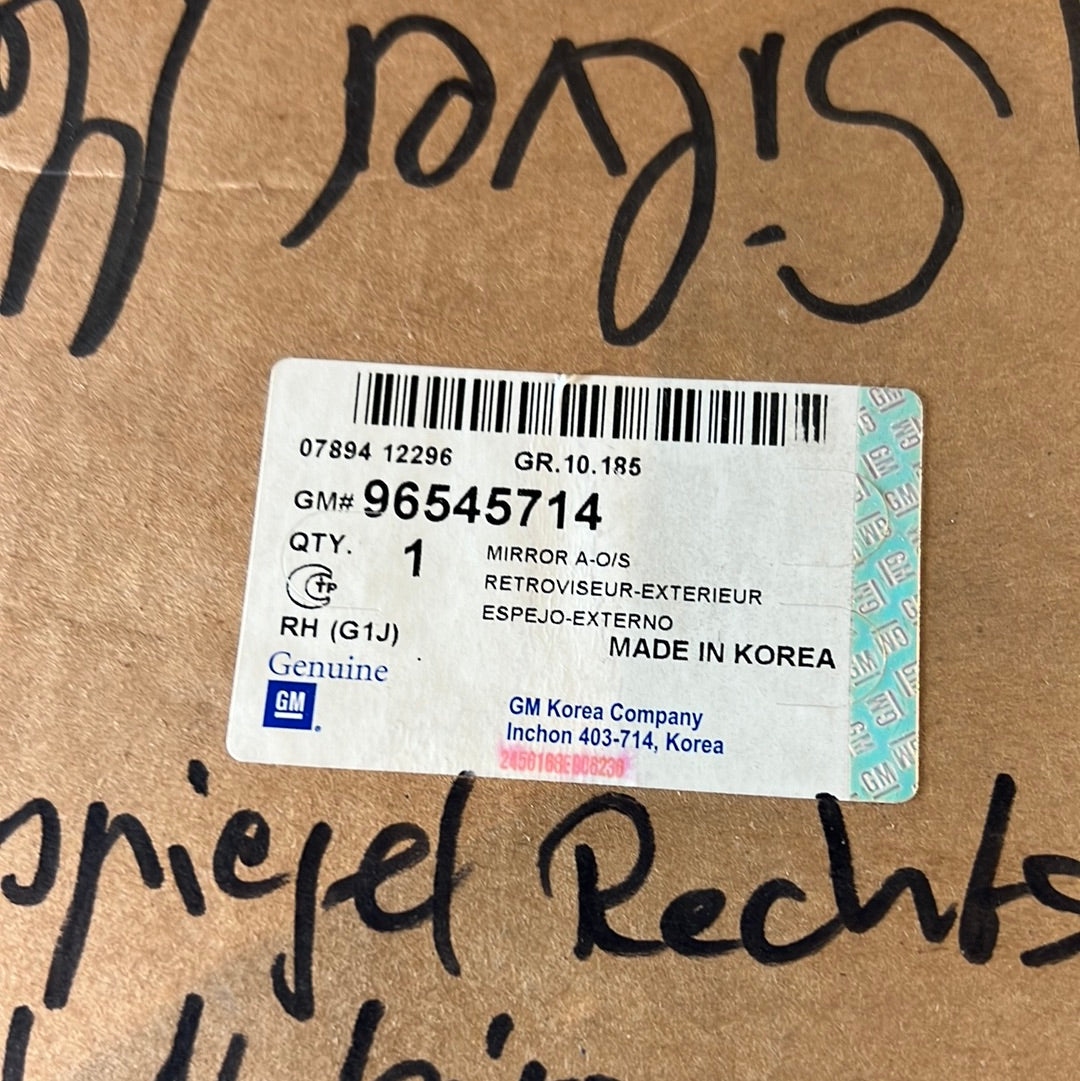 Original GM Chevrolet Nubira Außenspiegel rechts NEU 96545714