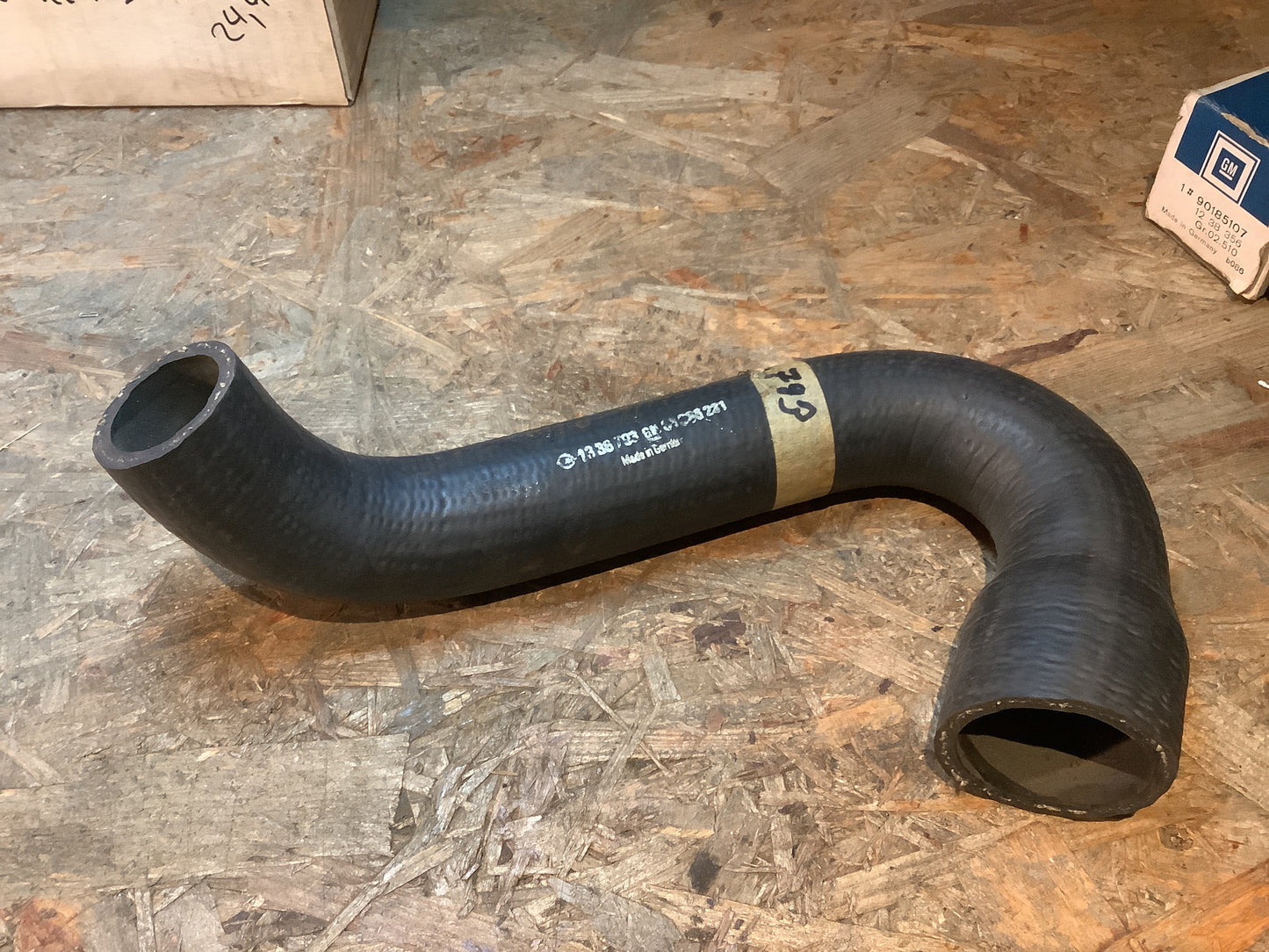 Opel Rekord D 1,6-2,0, Opel Kadett C 1,6-2,0 Kühlerschlauch Original Opel NEU