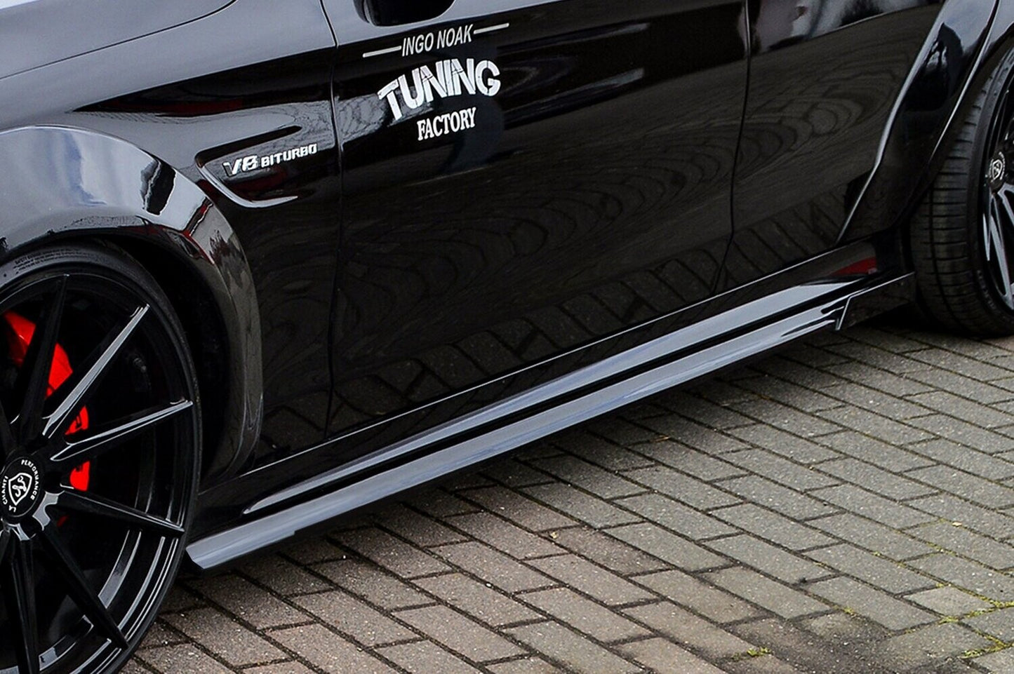 CUP Seitenschweller Wing Mercedes Benz C63 AMG, S205, T-Modell Carbon