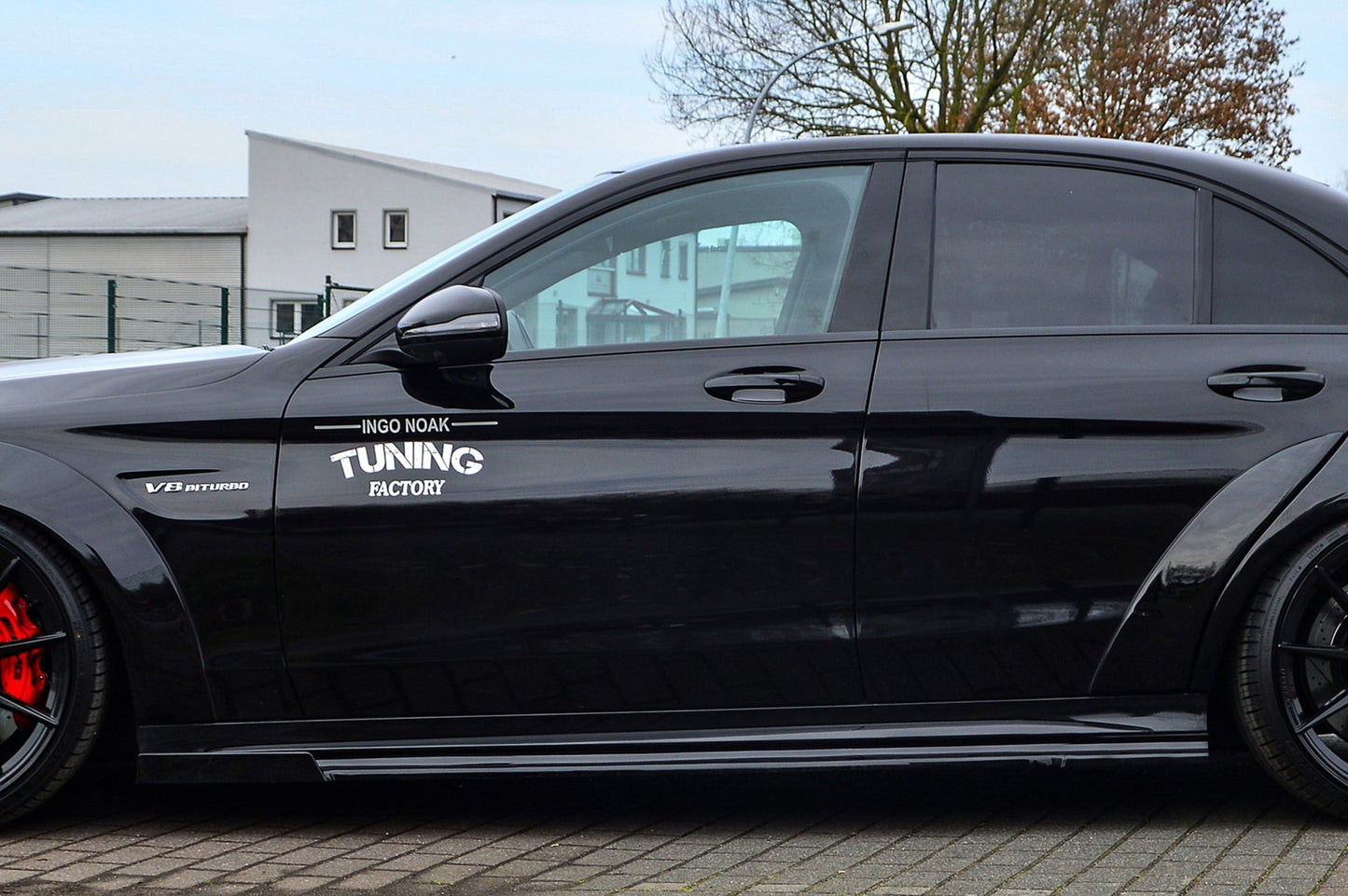 CUP Seitenschweller Wing Mercedes Benz C63 AMG, S205, T-Modell Carbon