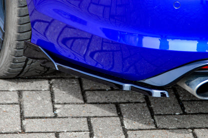 Heckansatz L/R Volkswagen Golf 7 R+ R-Line Bj.: 2013-2017 Schwarz Matt