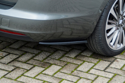 Heckansatz Seitenteile ABS Opel Astra K, Sports Tourer Schwarz Matt