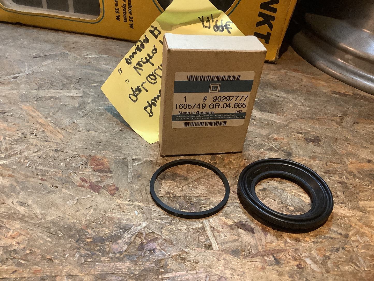 Opel Calibra, Vectra A, Omega A Dichtsatz Bremssattel Original GM NEU