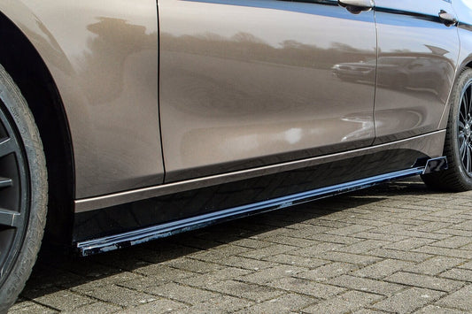 CUP 3 Seitenschweller BMW 3er F30/ F31 Bj.: 2011 - 2015 Schwarz Glanz