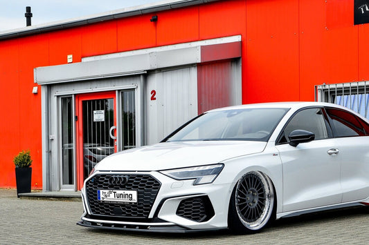 CUP Frontspoilerlippe ABS Audi A3, 8Y Ab Bj.: 2019 - Schwarz Glanz