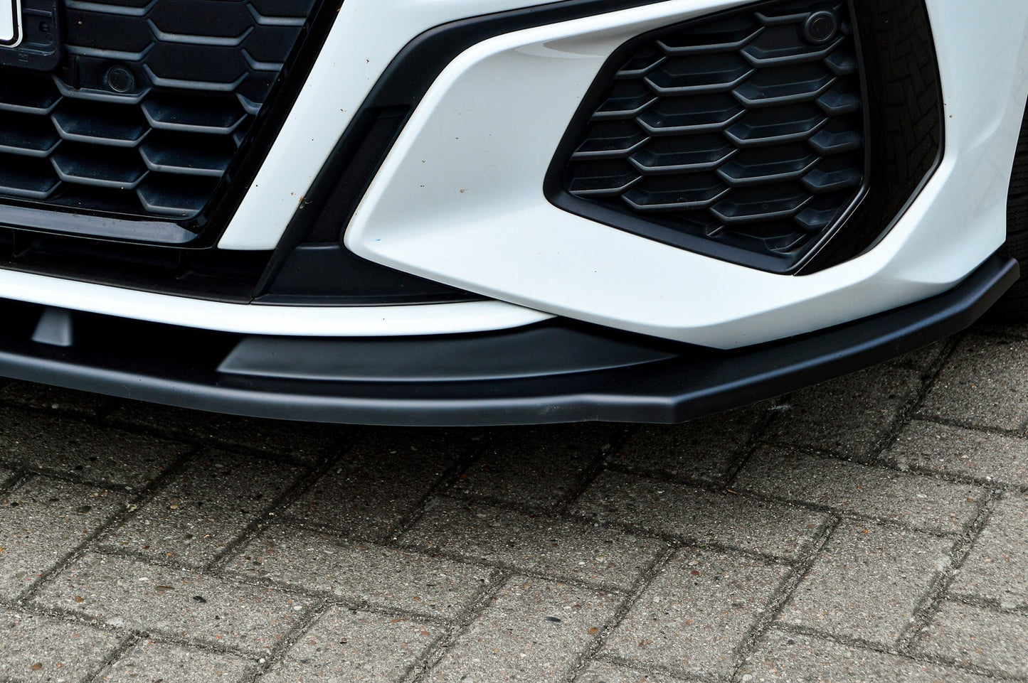 CUP Frontspoilerlippe ABS Audi A3, 8Y Ab Bj.: 2019 - Schwarz Matt