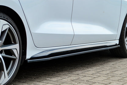 CUP Seitenschwellersatz ABS Audi A3, 8Y Ab Bj.: 2019 - Schwarz Glanz