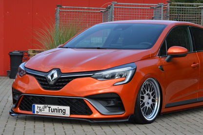 CUP Frontspoilerlippe ABS Renault Clio 5, R.S.-Line ab Bj.: 2019- Schwarz Glanz