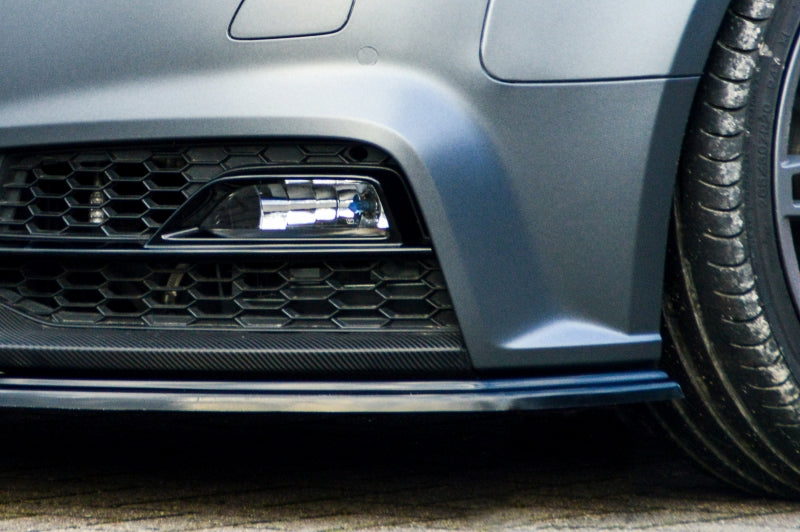 CUP Frontspoilerlippe ABS Audi A5 / B8 Sport Edition Plus Schwarz Matt