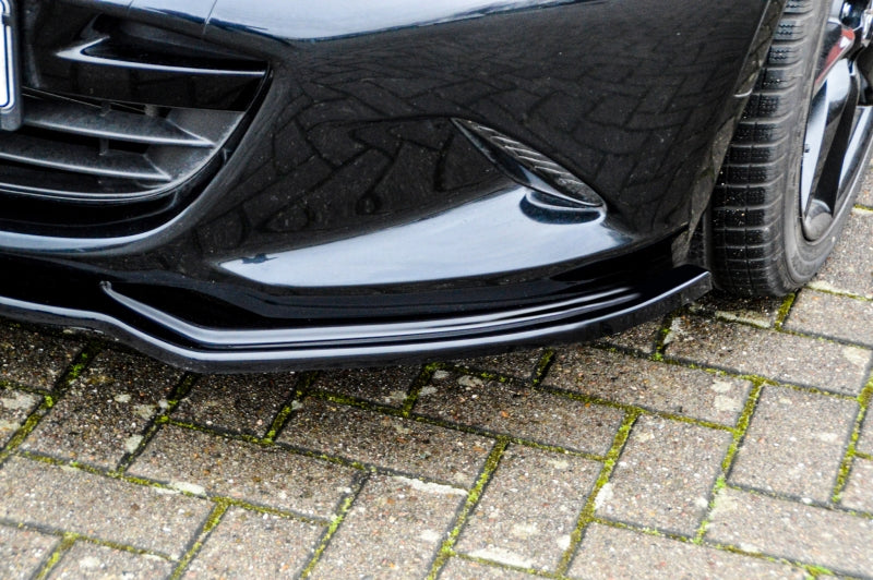 CUP Frontspoilerlippe ABS Mazda MX5, ND/RF ab Bj.: 2015- Schwarz Glanz