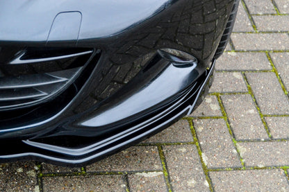 CUP Frontspoilerlippe ABS, mit Wing Phase 2 Mazda MX5, ND/RF Schwarz Glanz