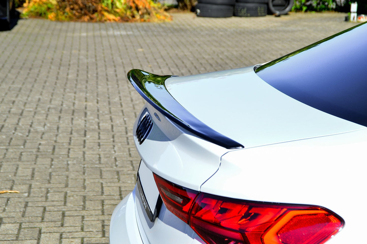 Heckspoiler ABS Audi A3, 8Y Ab Bj.: 2019 - Schwarz Matt