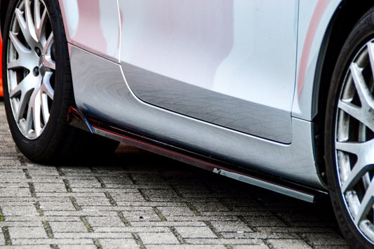 CUP Seitenschwellersatz Wing Audi TT 8J Ab Bj.: 2006-2014 Schwarz Glanz