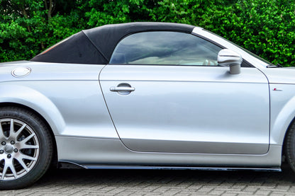 CUP Seitenschwellersatz Wing Audi TT 8J Ab Bj.: 2006-2014 Schwarz Matt