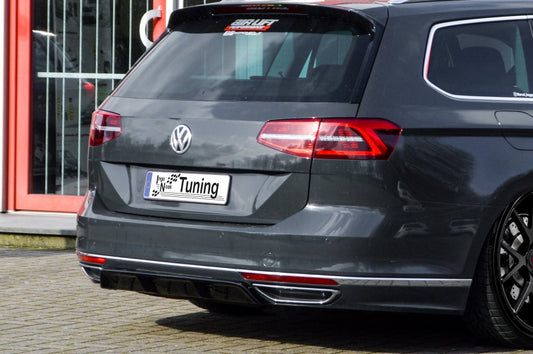 Heckdiffusor Mittelteil ABS Volkswagen Passat 3G, B8 R-Line Carbon
