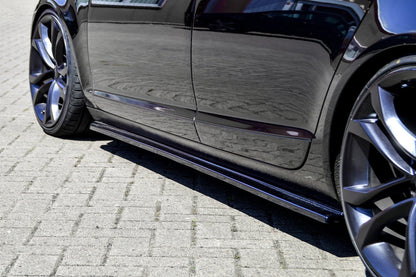 CUP Seitenschwellersatz Audi A6 4F Bj.: 2004-2011 Schwarz Matt