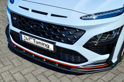 CUP Frontspoilerlippe ABS Hyundai Kona N ab Bj.: 2020- Schwarz Matt