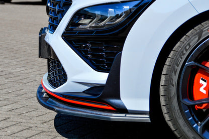 CUP Frontspoilerlippe ABS Hyundai Kona N ab Bj.: 2020- Schwarz Matt