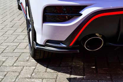 Heckansatz Seitenteile ABS Hyundai Kona N-Line ab Bj.: 2020- Carbon