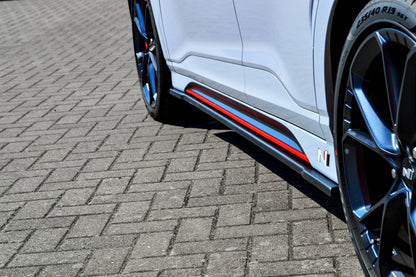 CUP Seitenschwellersatz ABS Hyundai Kona N ab Bj.: 2020- Schwarz Glanz