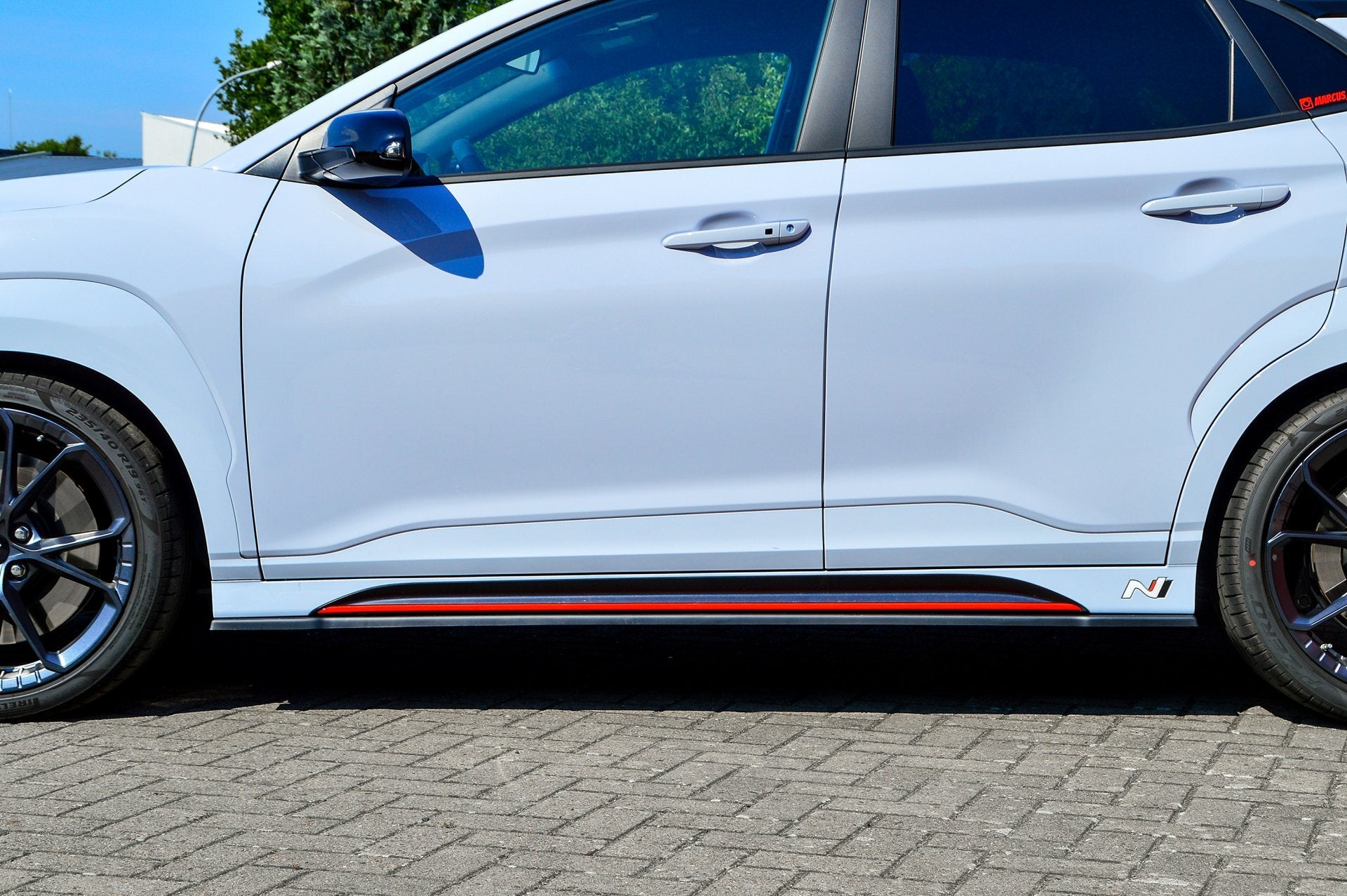 CUP Seitenschwellersatz ABS Hyundai Kona N ab Bj.: 2020- Carbon