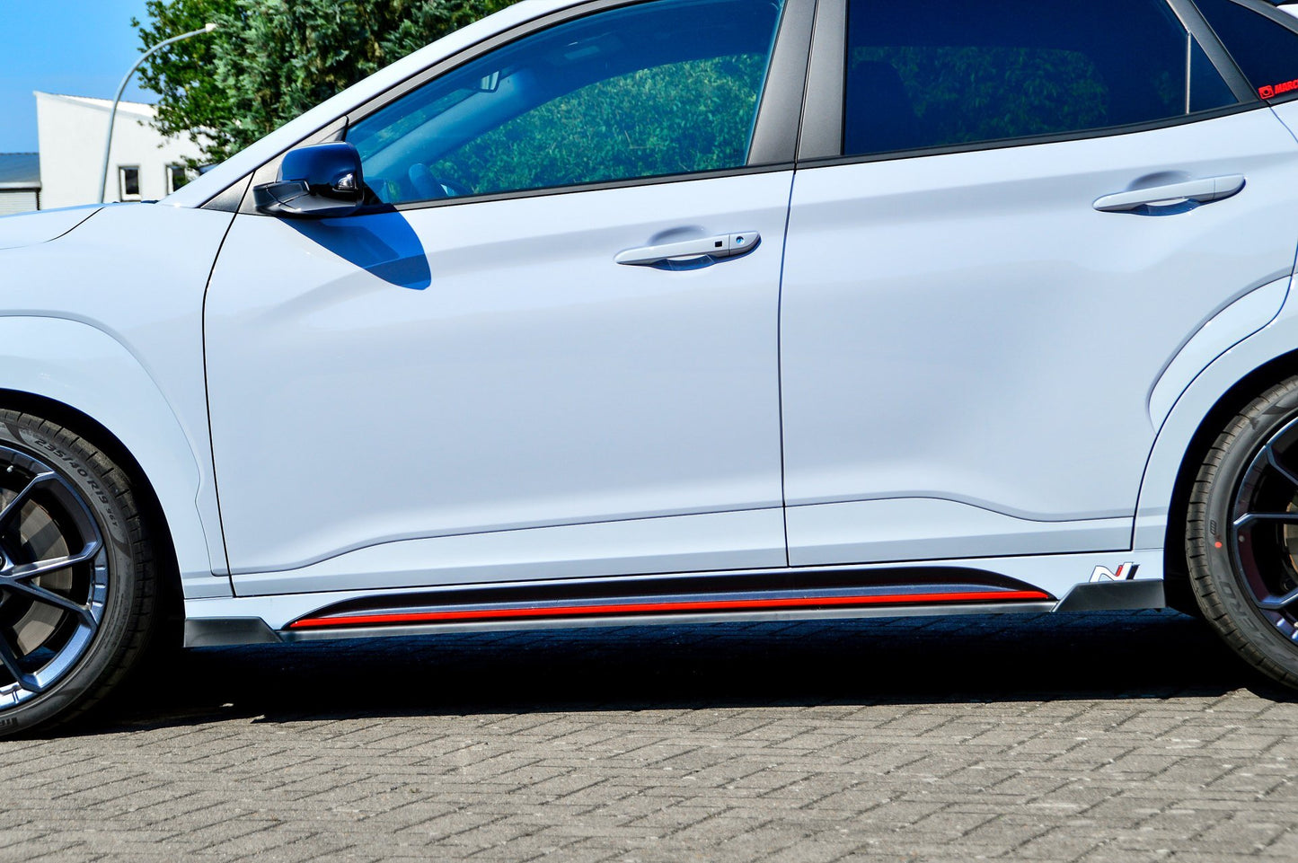 CUP Seitenschwellersatz mit Wing vorne/hinten Hyundai Kona N Carbon