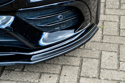 CUP Frontspoilerlippe ABS Mercedes Benz CLA X118 Shootingbrake Schwarz Matt