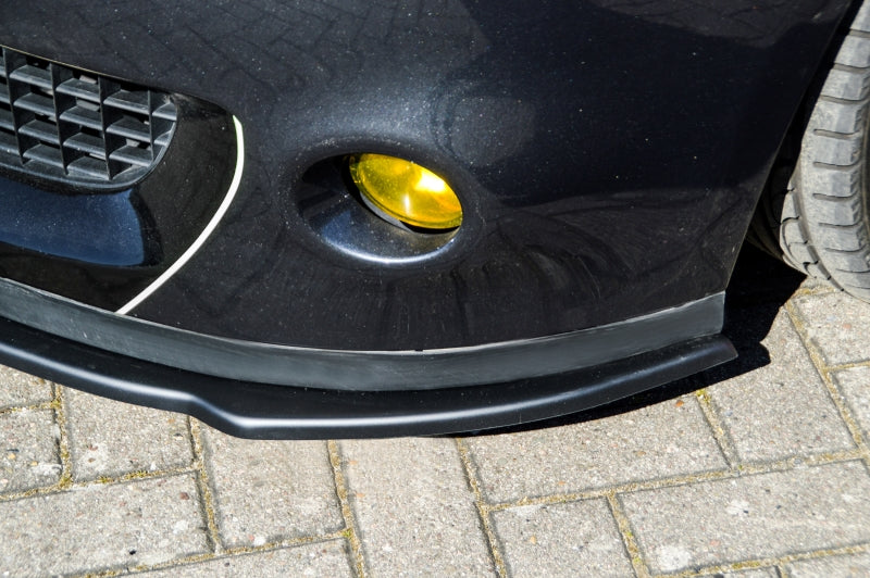 CUP Frontspoilerlippe ABS Renault Clio 3, RS Phase 1 Schwarz Glanz