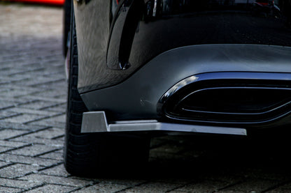 Heckansatz Seitenteile ABS Mercedes Benz CLA X118 Shootingbrake Carbon