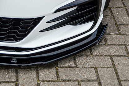 CUP Frontspoilerlippe ABS Volkswagen Golf 7 GTI TCR ab Bj.: 2019- Carbon