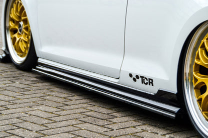 CUP Seitenschweller Volkswagen Golf 7 GTI TCR ab Bj.: 2019- Schwarz Matt