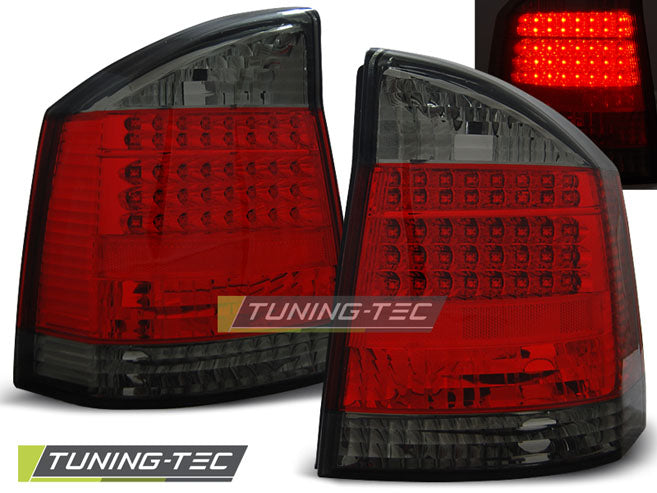 Tuning-Tec LED Rückleuchten für Opel Vectra C Limousine 02-08 rot/rauch
