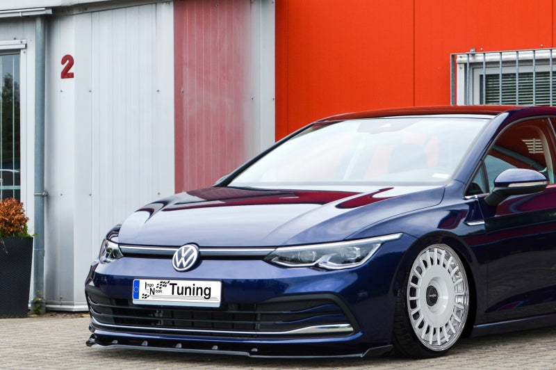 CUP Frontspoilerlippe ABS Volkswagen Golf 8 ab Bj.: 12/2019- Carbon