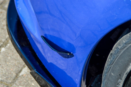 Racing Flaps Renault Clio 3, RS Phase 2 Bj.: 2008-2014 Schwarz Matt