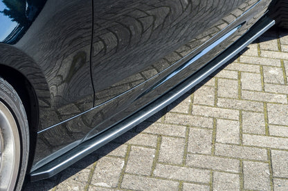 CUP Seitenschweller BMW 1er E82//88 Bj.: 2007-2013 Schwarz Glanz