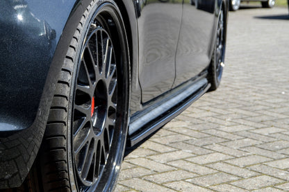 CUP Seitenschweller Volkswagen Golf 7 GTI Clubsport Schwarz Glanz