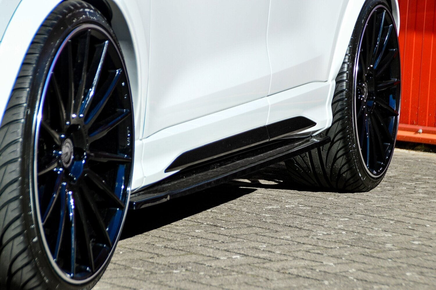 Seitenschwellersatz ABS Audi Q3, Typ F3N ab Bj.: 2019- Schwarz Matt