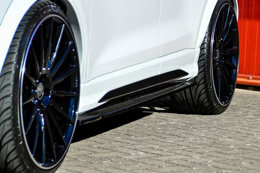 Seitenschwellersatz ABS Audi Q3, Typ F3 ab Bj.: 2018- Schwarz Matt
