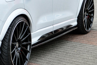 Seitenschwellersatz ABS Audi Q3, Typ F3 ab Bj.: 2018- Schwarz Matt
