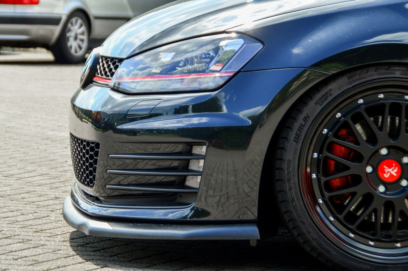 CUP Frontspoilerlippe ABS Volkswagen Golf 7 GTI + GTD Typ AU Schwarz Matt