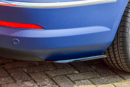 Heckansatz Seitenteile ABS Volkswagen Passat CC, Typ 3CC Schwarz Glanz